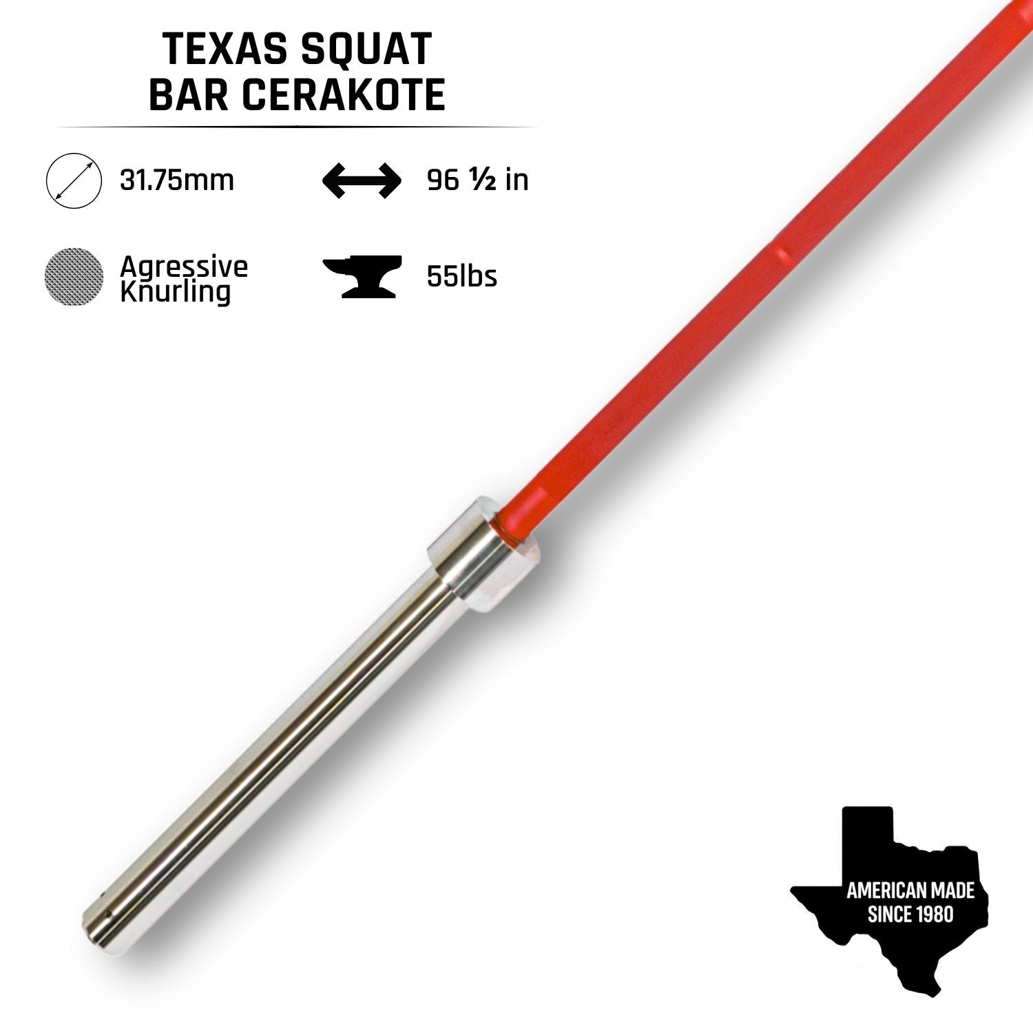 Texas Squat Bar Cerakote