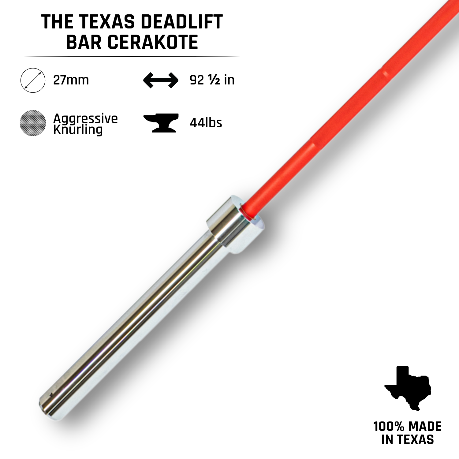 Texas Deadlift Bar Cerakote1