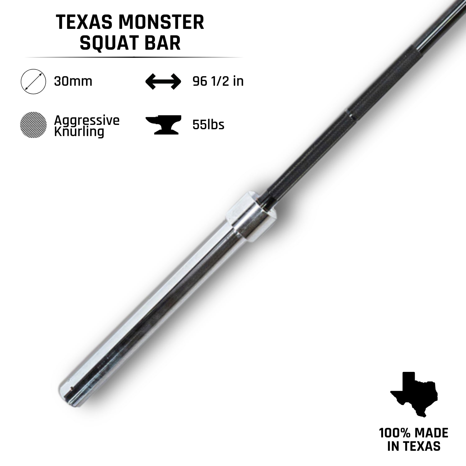 Texas Monster Squat Bar
