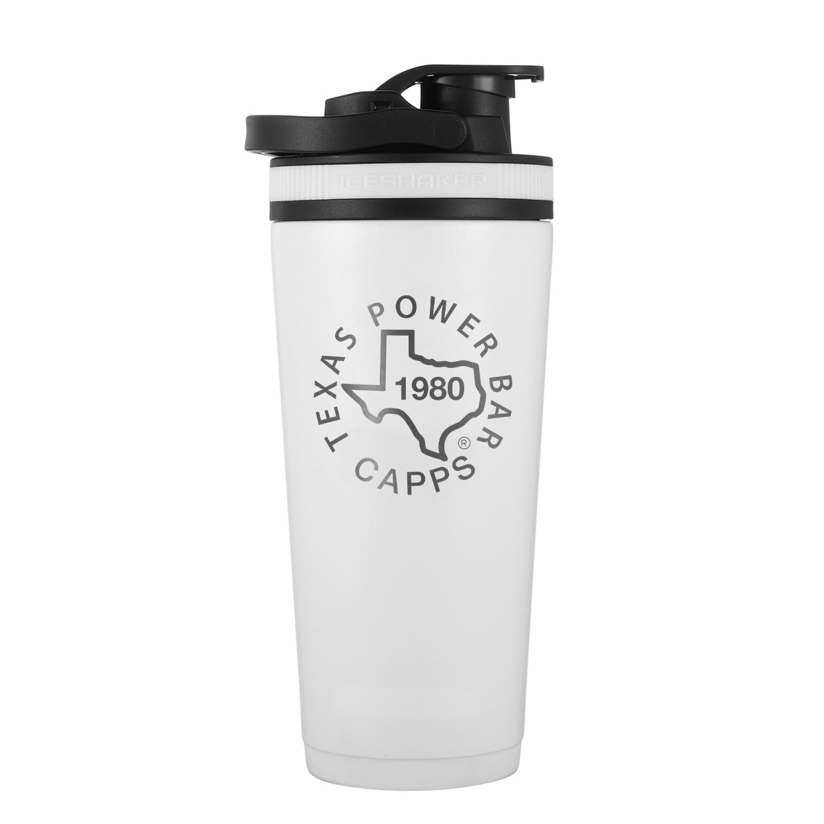 White 26oz Ice Shaker