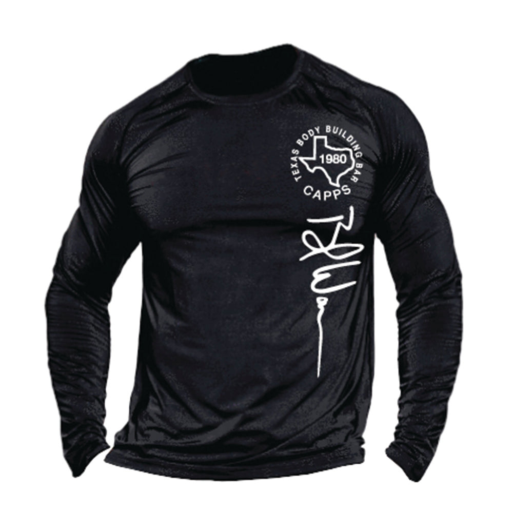 Active Faith Performance LS Shirt-BLK