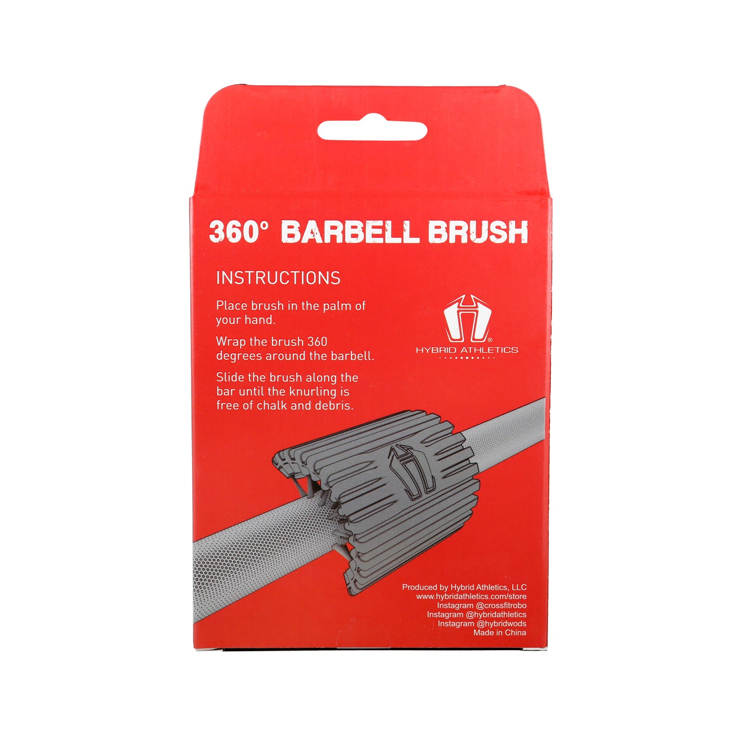 Hybrid Athletics 360° Barbell Brush (Nylon)