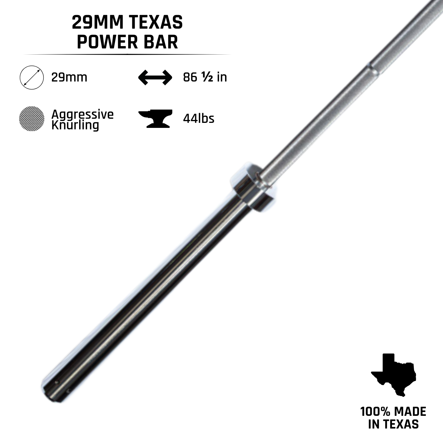 29mm Texas Power Bar