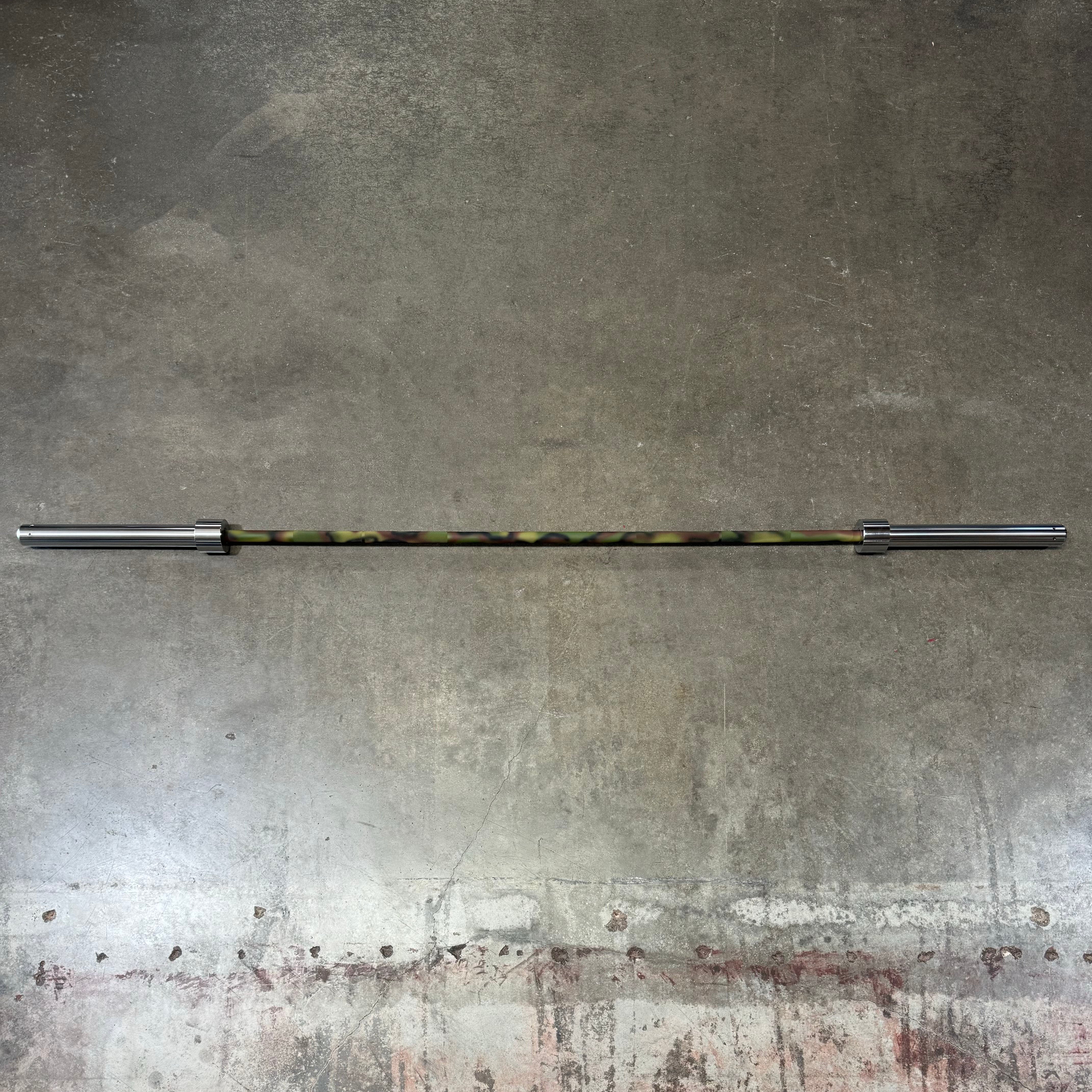 Rogue camo online barbell