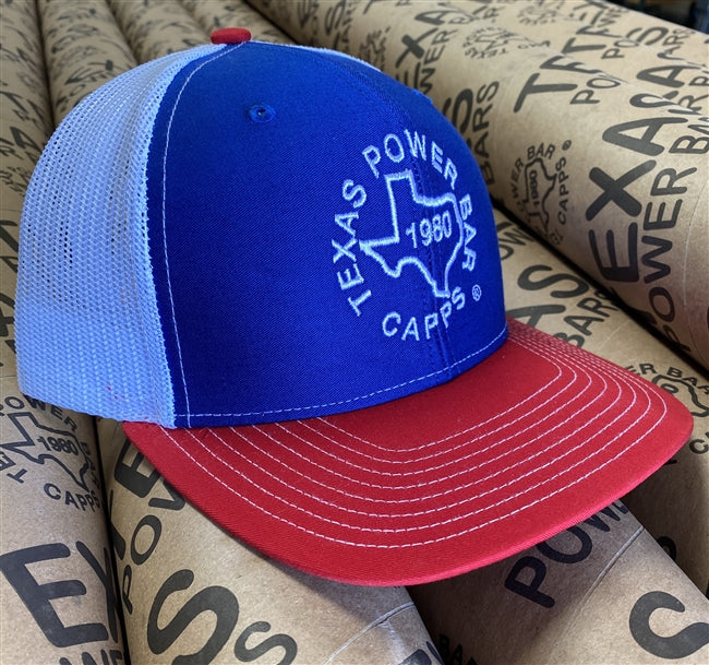 Trucker Hat Red White Blue